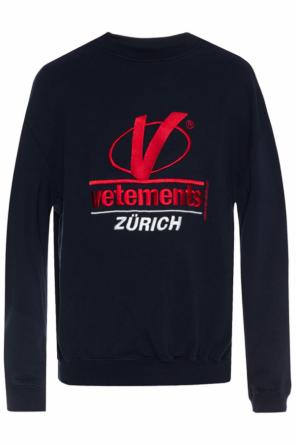 Bluza typu 'oversize' z wyszytymi napisami, zdjęcie 1 Bluza typu 'oversize' z wyszytymi napisami od Vetements